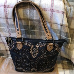 Montana West shoulder bag in Coffee